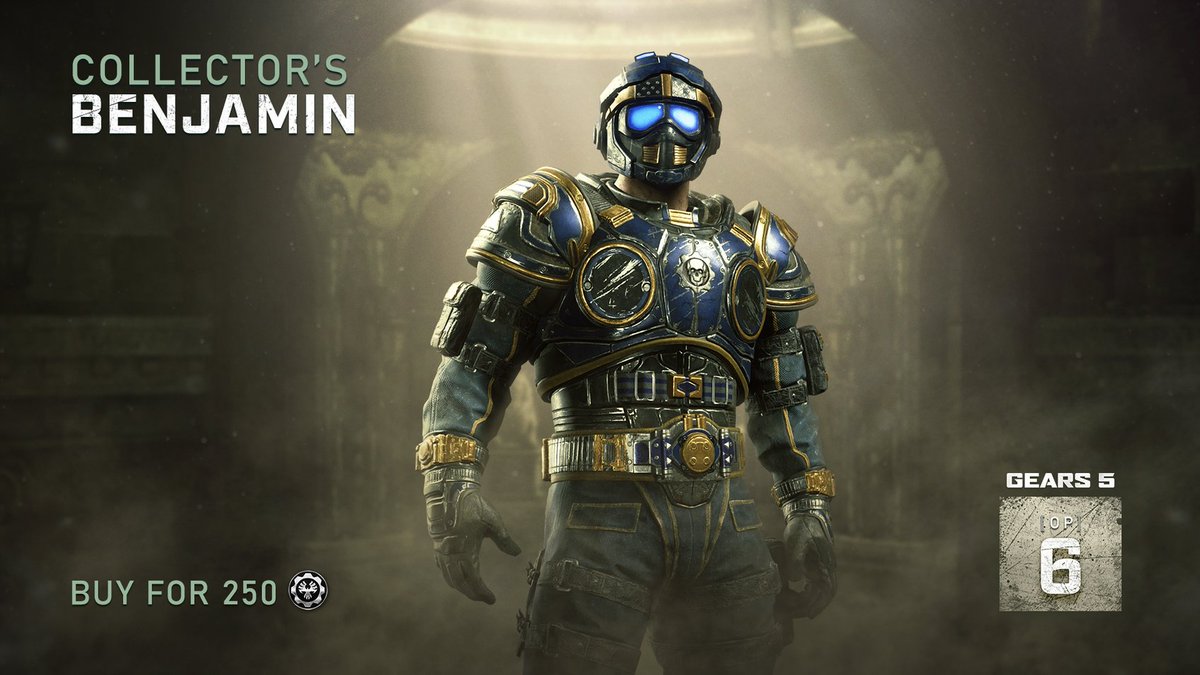 ⚙️ Benjamin de Colección
⚙️ Hyper Dodgeball
⚙️ Escape: La Colmena

Esta semana en #Gears5:
➡️ msft.it/6018VOsRq