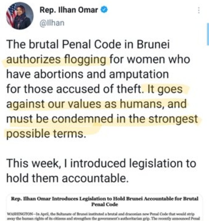 JadenHakeem's tweet photo. @Taqi_Ra3 Ilhan omar is a munafiqa hypocrite.

She also failed to raise her children, karl marx is her daughter's prophet wa aliyadu billah. https://t.co/Ia5rYc0uin