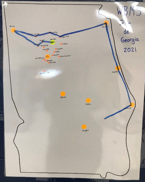 PeWbms's tweet photo. Tour de Georgia - Week 3 - 529 Miles
#wearemoving https://t.co/e4BXHXHrn1