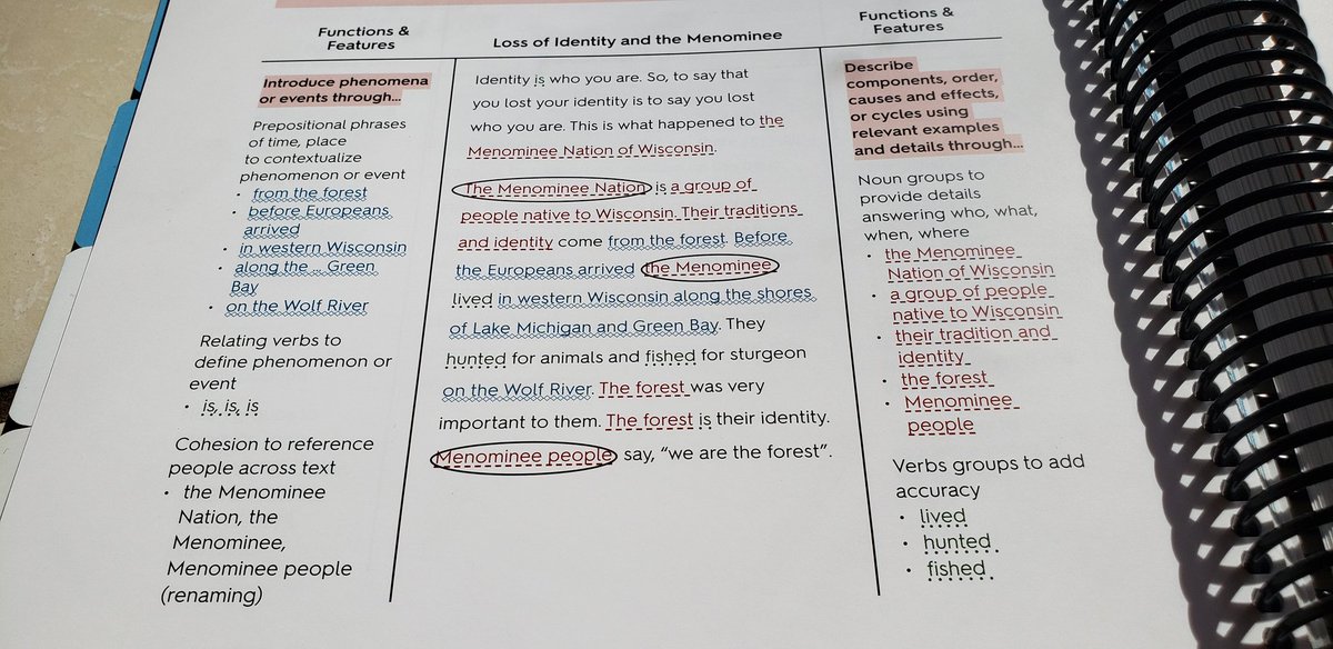 RuslanaWesterl's tweet photo. @nordmeyerj @WIDA_UW Speaking of making language visible, check out our annotated mentor texts, this one came from our research in gr 4 clsrm. Tchrs found it powerful to write their own because they become aware of the language expectations placed on students. P. 132 #wida #makinglanguagevisible https://t.co/XeYVMsutY4