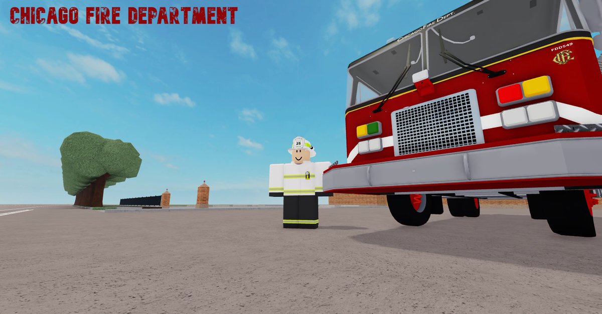 Our New District Chief on duty showing out our Engine company today on Chicago