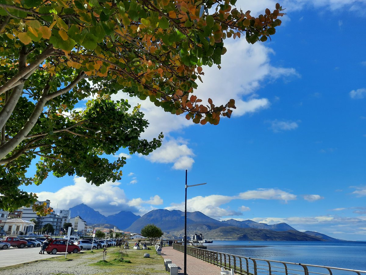 TurismoTDF's tweet photo. Ushuaia, primer día del otoño con 14° C #Ushuaia #OtoñoDelFuego #TierraDelFuego #FinDelMundo https://t.co/5QCNCIOXKe