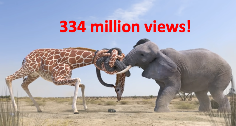 WWFLeadWater's tweet photo. 334 MILLION views...and still counting!

Surely the most watched #water video ever? 

Watch it this #WorldWaterDay if you haven't already...

https://t.co/8WyBTCvWEB https://t.co/UTLRxTz5Dd
