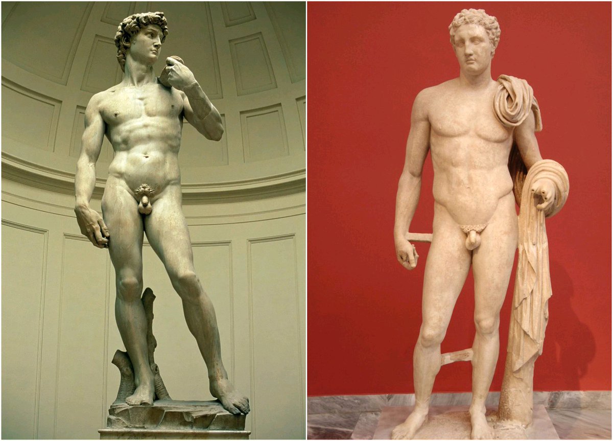 westtrybe's tweet photo. In Ancient Greece, small penises were celebrated &amp; seen as a sign of high intelligence &amp; self-control. Men with large penises were seen as grotesque, laughable &amp; barbaric.

#MythAndFact https://t.co/O6OOCID8xr