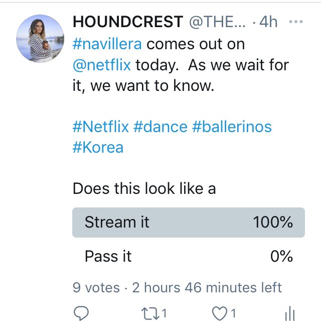 THEHOUNDCREST's tweet photo. Our thoughts on #Navillera is live!

We highly recommend streaming this series. 

See our full thoughts on our site.  Link in Bio. 

To date 100% of you agree this is a no miss!

#Netflix #streamers #streamingNOW https://t.co/GleGMhmBAp