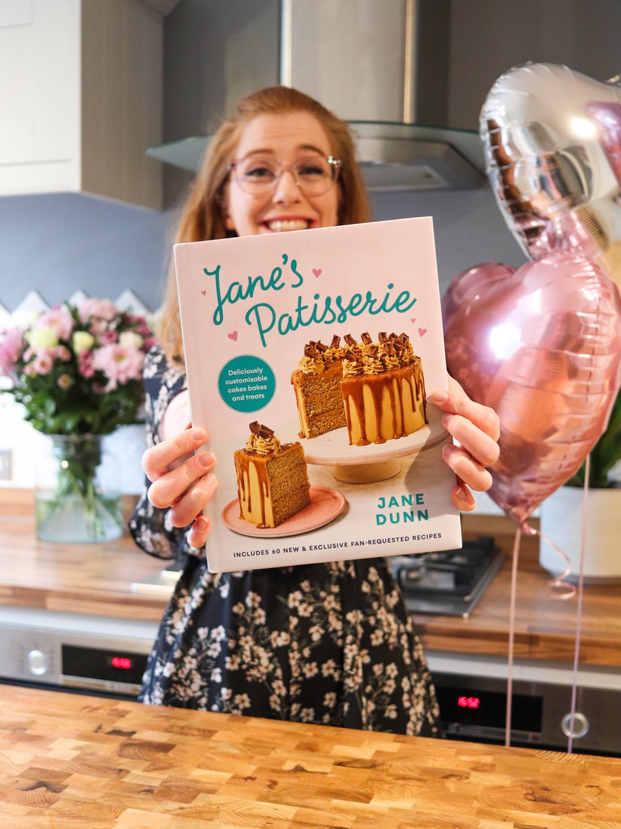 Introducing… MY NEW RECIPE BOOK!! ❤️🥳

Here is my brand new recipe book “Jane’s Patisserie: Deliciously easy customisable cakes bakes and treats” which is out August 5th, and is available to pre-order now! 🥰❤️ 

Pre-order here - smarturl.it/JanesPatisserie