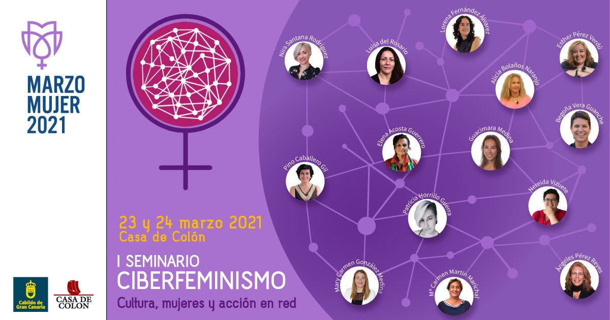 atarecos's tweet photo. Este martes 23 y miércoles 24 estaremos en la @casadecolon hablando de #ciberfeminismo. Un placer y un honor coordinar este seminario, acompañada de tanta gente interesante. ¡Gracias a todas!

https://t.co/RuHFhQ7gi7 https://t.co/TR8GECSkqM