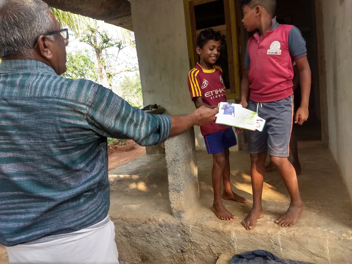 GangaBhagath's tweet image. ഇന്നത്തെ ഗൃഹ സമ്പർക്കം.... 
#grihasambarkkam 
#BoothWork 
#Vote4BJP