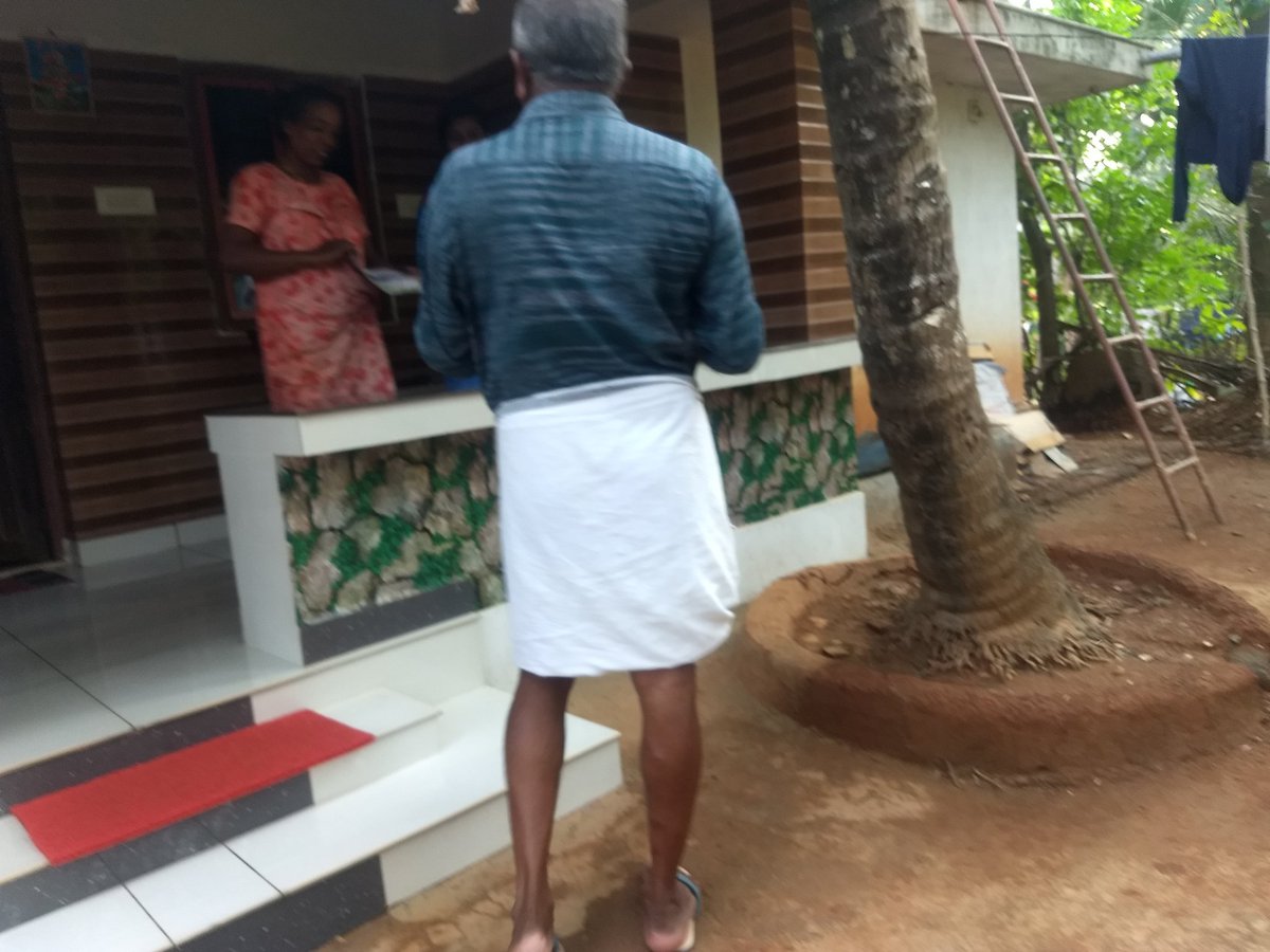GangaBhagath's tweet image. ഇന്നത്തെ ഗൃഹ സമ്പർക്കം.... 
#grihasambarkkam 
#BoothWork 
#Vote4BJP