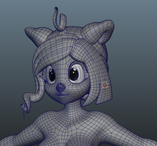 hamu, She do be cute as a button though.   Even if her retopology was A FUCKIN BITCH AND A HALF! >:T  and<a href="/tag/3dmodel"class="tags"><span>#3dmodel</span></a><a href="/tag/tronbonne"class="tags"><span>#tronbonne</span></a>