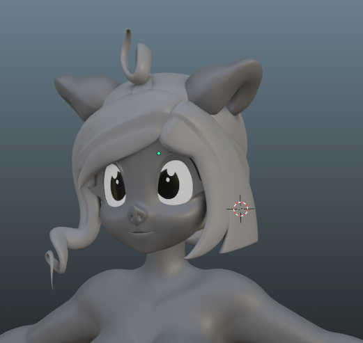 hamu, She do be cute as a button though.   Even if her retopology was A FUCKIN BITCH AND A HALF! >:T  and<a href="/tag/3dmodel"class="tags"><span>#3dmodel</span></a><a href="/tag/tronbonne"class="tags"><span>#tronbonne</span></a>