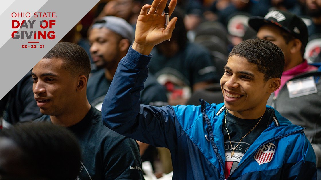 With a gift  to the Ohio State Fund for Diversity and Inclusion, you can help provide underrepresented students with the financial support they need as they continue their journeys to become the leaders of tomorrow.  #BuckeyesGive #dayofgiving

Give Now:
dayofgiving.osu.edu/giving-day/346…