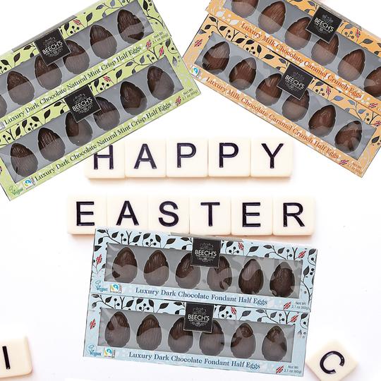35% Off Easter Favourites...including our cracking chocolate half eggs! 

Hop over to our online shop where our full range  of Easter favourites is now available with an unmissable 35% off, until Easter Sunday. 

beechsfinechocolates.com/collections/be…

#Easter #giftideas #discount #offers