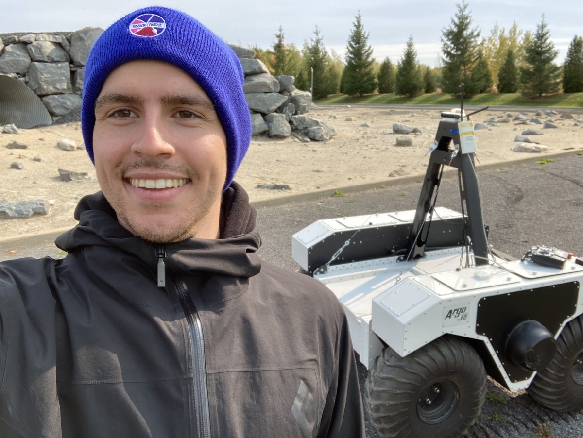 MissionCtrlSS's tweet photo. "The best part of working with Mission Control is the positive and future-focused work environment!"

Meet Braden, MASc @Concordia &amp; working with us as a Robotics and Machine Learning Specialist. Read more about his work in our latest post:
https://t.co/s7EhKcc5e1

#MeetUsMondays https://t.co/1BRmWljADP