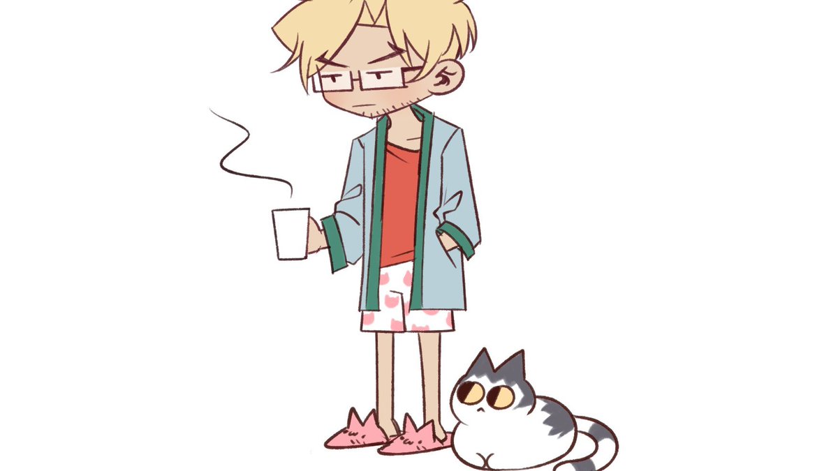 EH! <a href="/grey_owl22/">Grey🐔🥑❤️🔥& 🌊❤️🌹 | C0mms open!! ✨</a>!
Who told you what I wear under the desk!?

Who needs pants when you're only famous from the waist up...