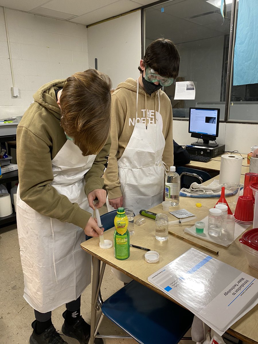 Riley and Lucas are trying to solve the problem of limited access to clean water for a project. Today, they were checking the pH level of lemon juice. I can’t wait to hear about their findings and see their final plan. #STEM #LearnersMindset