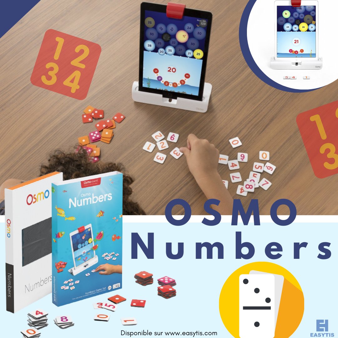 Easytis's tweet photo. Grâce à " OSMO Numbers " les enfants font des #mathématiques sans pression de temps et sans avoir peur de donner une mauvaise réponse ! @PlayOsmo
https://t.co/SIhjWzOfBl
#OSMONumbers #apprentissage #OSMO #STIAMEducation #maths https://t.co/n7CeiaczhZ