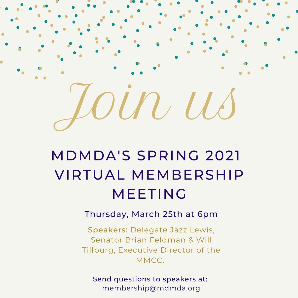 Maryland Medical Dispensary Association (MDMDA) tweet media