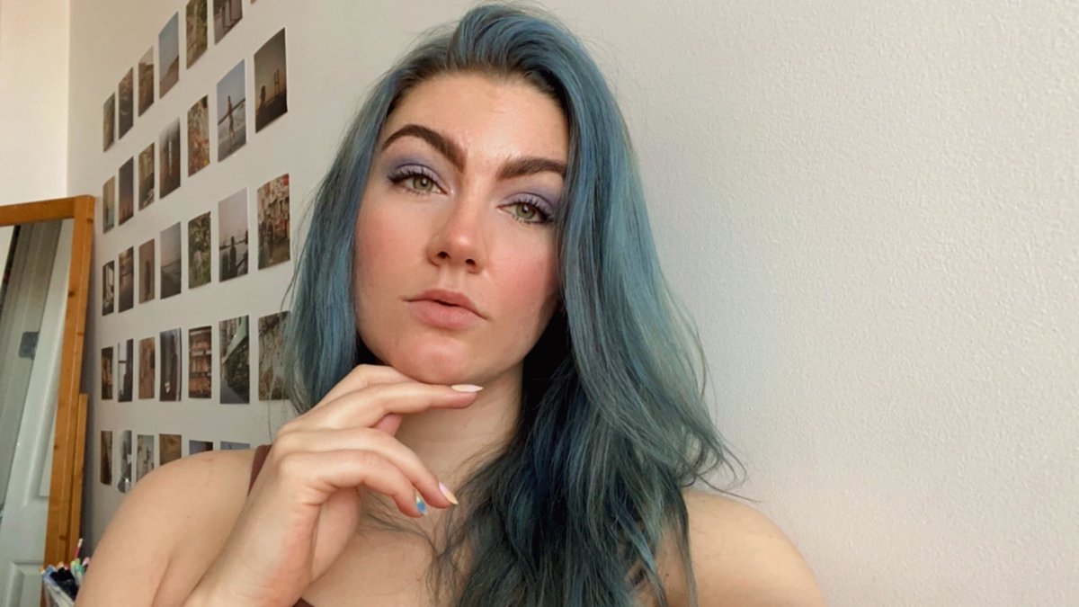 maahl13's tweet photo. you thought this was done ? It’s not 
I’m still in a dying-my-hair-to-cope crisis https://t.co/7UGCTVB5pj