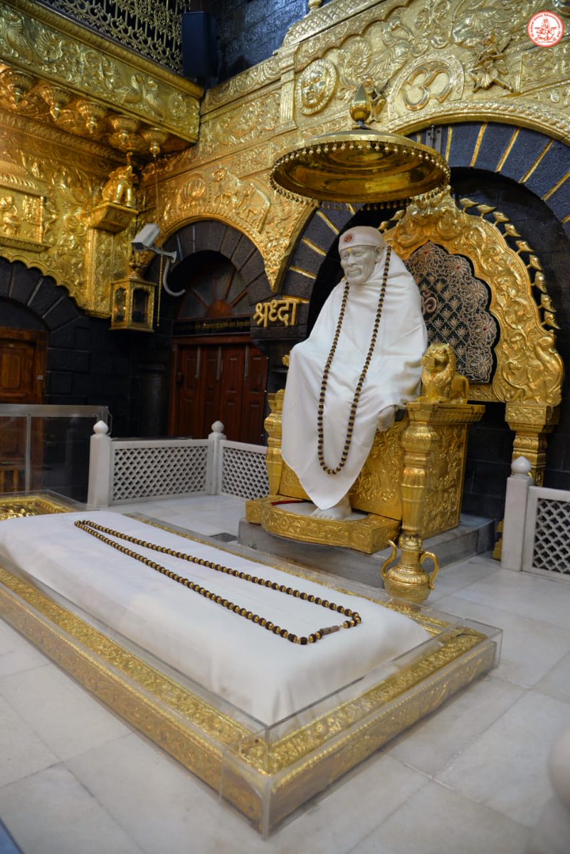 SSSTShirdi's tweet photo. *!! 🕉️ साई राम !!*      
*श्री साईबाबा संस्थान विश्वस्त व्यवस्था,शिर्डी*
 *आरती :- शेजारती*
 *सोमवार २२ मार्च २०२१*                              
 !! 🕉️ Sai Ram !!
*Shri Saibaba Sansthan Trust, Shirdi*
*Aarti* :- *Shejaarti*
*Monday 22 March 2021* https://t.co/WIIFE4IHB3