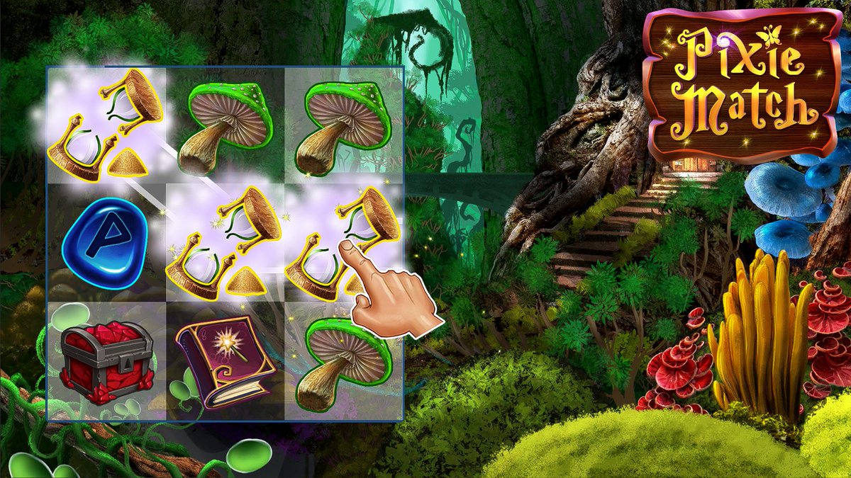 Let's revisit some classic #funyoucanbeton, shall we? Fly with fairies to unlock magic spells and potions for big wins in the always delightful connect-three, #PixieMatch!