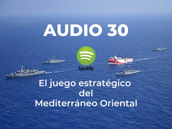 articulo_30's tweet photo. 🎧Nuevo episodio de #Audio30 con Miguel Ángel Cumplido: "¿Quién lidera el juego estratégico del Mediterráneo Oriental?" ¡Escúchalo ya! ⚓️🚢 
@Madrid_BE @GreeceinSpain @CyprusinSpain @AranchaGlezLaya @MAECgob @Defensagob  https://t.co/3mMrXKBMGq #Estrategia #Geopolítica https://t.co/B06x13Ebab