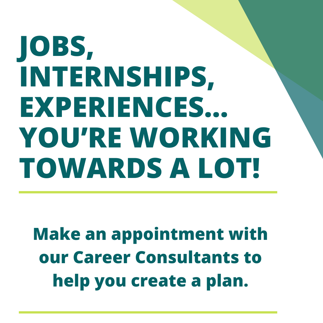 SVCcareers's tweet photo. SVC career consultants are here to help.  Make an appointment today in Handshake https://t.co/QP9txTgOuN https://t.co/v7xc05ocUF