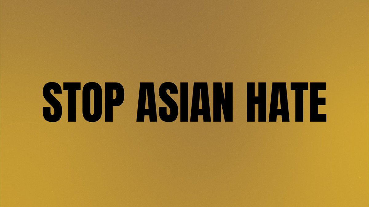 We are saddened by the senseless violence against Asian Americans + Pacific Islanders, but we know that this violence are not new. We stand in solidarity with the AAPI community let’s demand justice and amplify the voices of our colleagues &amp; friends.
#StopAAPIHate 
#StopAsianHate