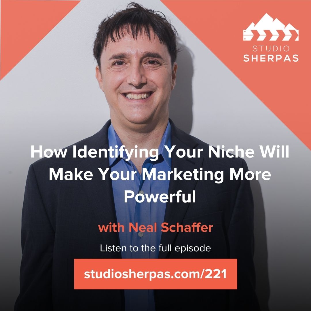studiosherpas's tweet photo. @nealschaffer talks w/ @ryankoral on how identifying your #niche will make your #marketing more powerful.

https://t.co/as0yncQ7uc
 
#studiosherpas #podcast #entrepreneur #filmmaker #businessgrowth #growyourvideobusiness #socialmedia #salesstrategy #influencer #influencemarketing https://t.co/S2sWc8Q4eY