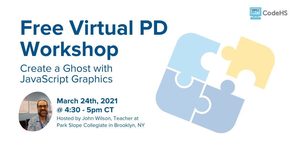 CodeHS's tweet photo. Discover simple ways to code with your students in the CodeHS IDE during this 30-minute teacher-led workshop on Wednesday, 3/24! RSVP here: https://t.co/FytRyf02R9 https://t.co/NDwLmt1u4h