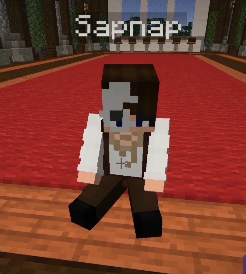 Female Sapnap  Minecraft Skin