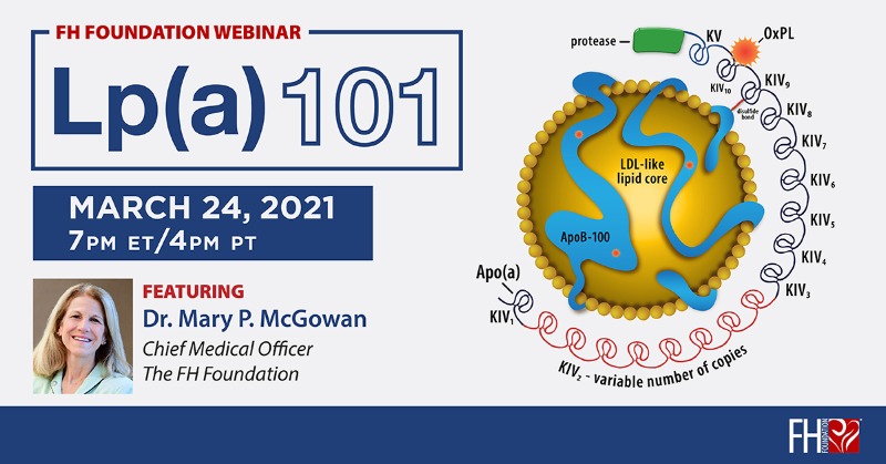 FamilyHeartFdn's tweet photo. Join us for our Lp(a) 101 #webinar this week! We will answer your questions on Lipoprotein(a), what it means for #heartdisease risk, and what you can do about it. 

Register to join or to receive recording!

#KnowLpa #stroke #heartattacks #Lipoproteina