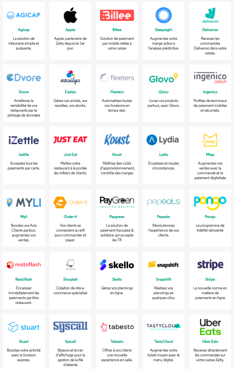 (PARTENAIRES) Découvrez nos dernières intégrations avec les acteurs indispensables du secteur #food comme <a href="/PayGreen_fr/">PayGreen</a> ou <a href="/Deepsight_io/">Deepsight</a> !
Un seul logiciel de caisse, des dizaines de solutions pour vos restaurants 💙
zelty.fr/partenaires.ht…