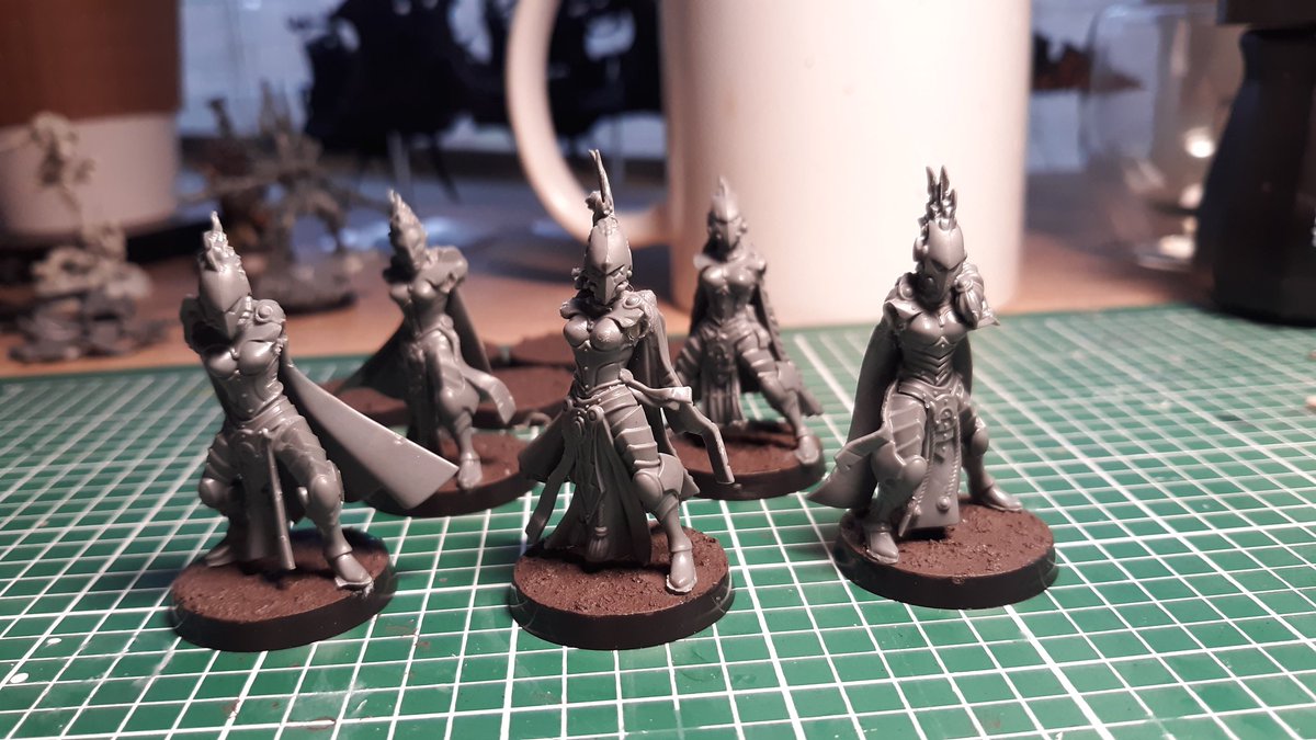 caliherra's tweet photo. Trueborn conversions in the works as well 👌 #warhammer40k #drukhari #trueborn https://t.co/QSx64ZdNW8