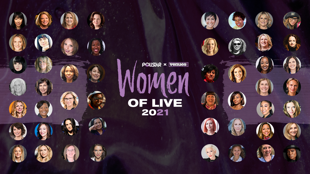 Venues_Now's tweet photo. Congratulations to the 2021 Women of Live Honorees!

@Pollstar &amp; #VenuesNow Women of Live honors female industry professionals directly impacting the business of live entertainment and sports. Full list of honorees available on https://t.co/2tXWlreGwW.
#WomenOfLive https://t.co/JPCBTQjGZp