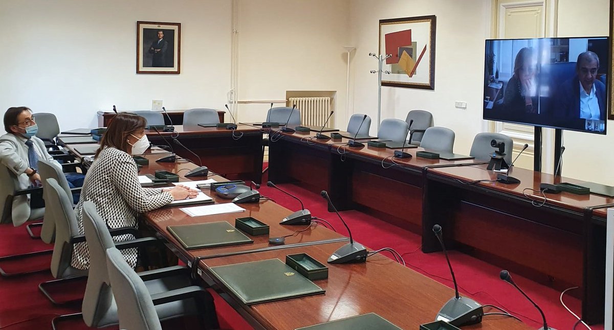 ClaraSanzL's tweet photo. Este lunes me he reunido con la Confederación Empresarial Española de Economía Social, @CEPES2, para seguir trabajando en el desarrollo del Plan de Modernización de la Formación Profesional con los agentes implicados en el proceso transformador que está experimentando la #FP. https://t.co/2O8GIO4jIf