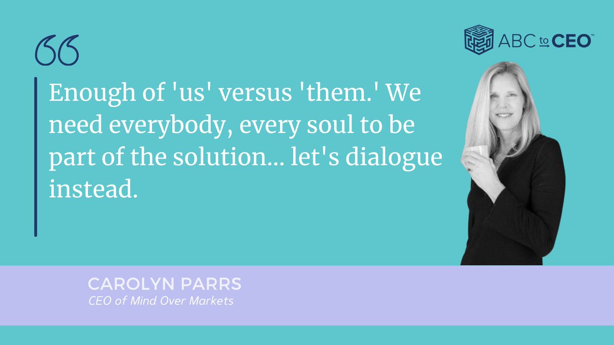 ABCtoCEO's tweet photo. Carolyn Parrs, CEO of Mind Over Markets, envisions a world where brands take the lead in building sustainable business models. 
Parrs has helped thousands of businesses tell their sustainability stories and grow their businesses by as much as 425%.  @carolynparrs #womenwholead https://t.co/H9eY6cs2Mx