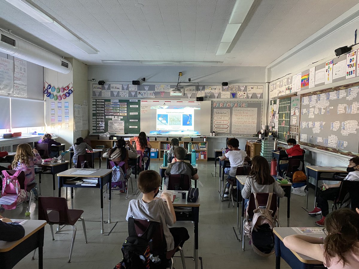 MsSkipwithLearn's tweet photo. We had so much fun learning from Jennifer Provencher this morning about the dangerous effects plastic has on the birds in our communities! We worked on thinking and asking meaningful questions while listening to her live presentation @EBTSOYP #ldscb #grade4 https://t.co/Ec51UGfUk2