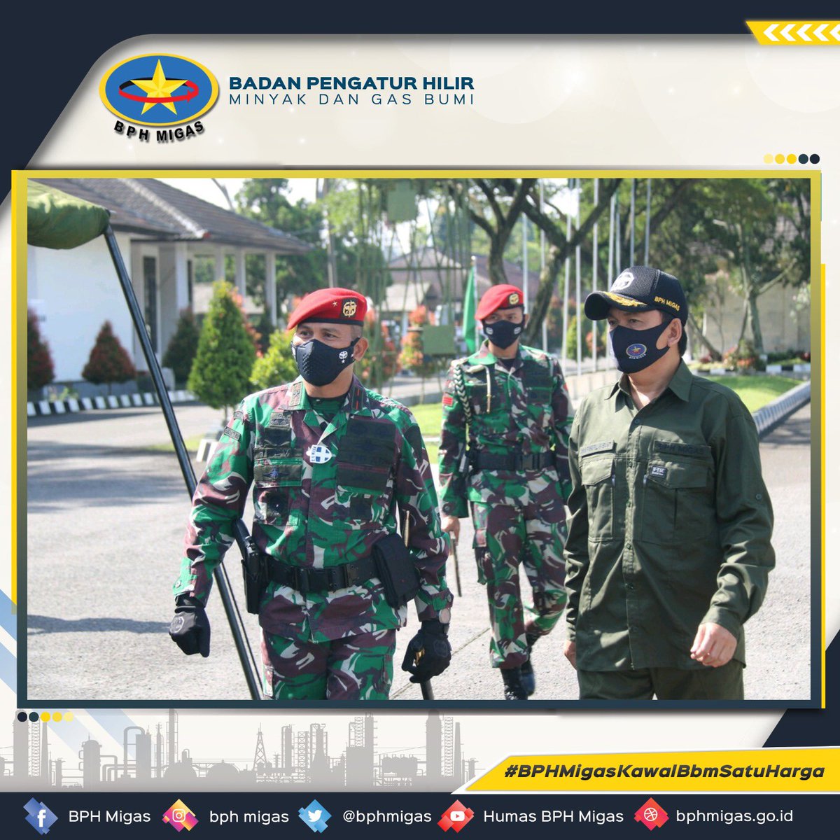 bphmigas's tweet photo. Tingkatkan Integritas dan Profesionalitas, Pegawai BPH Migas di Gembleng di Pusdiklat Kopassus

https://t.co/UU6I38kOOn https://t.co/2xBZEpfeKc