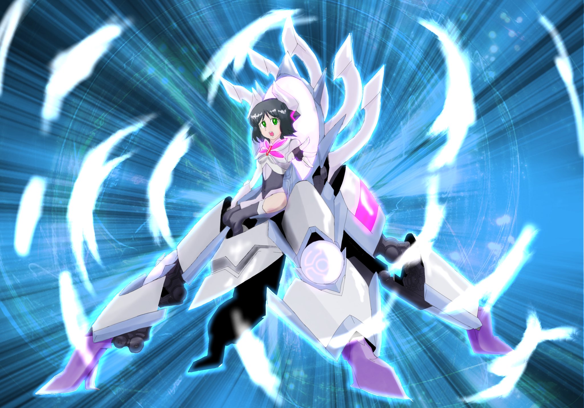 横着太郎 シンフォギア 妄想 小日向未来 アマルガム 絵描きさんと繋がりたい 妄想神獣鏡アマルガム T Co Hklknmumeh Twitter