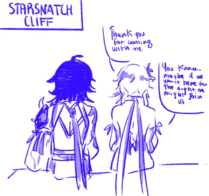 On the night of march 17th i left only lumine and xiao in my party waiting for Venti at Starsnatch Cliff
It worked 😳

#原神  #GenshinImpact #venti 