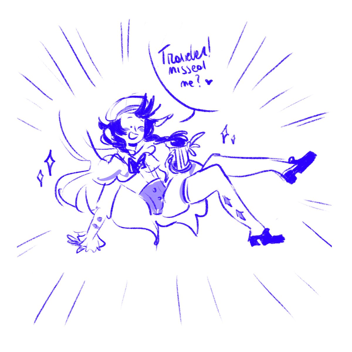 On the night of march 17th i left only lumine and xiao in my party waiting for Venti at Starsnatch Cliff
It worked 😳
#原神 #GenshinImpact #venti