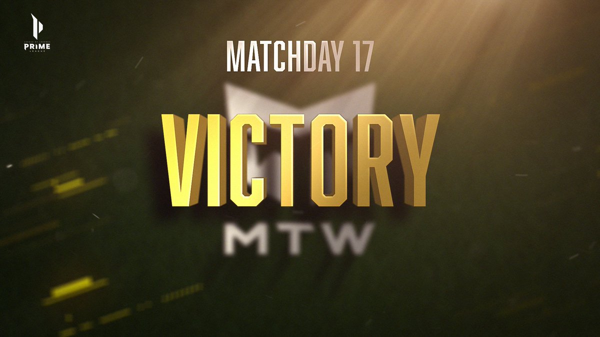 Here we come! Part 1 ☑️

Well deserved victory against <a href="/FYNeSports/">Flayn eSports</a>. GGWP 🤝

<a href="/SimpliLoL/">Simpli</a> just steamrolling on Yone again.. 😈

#MTWIN