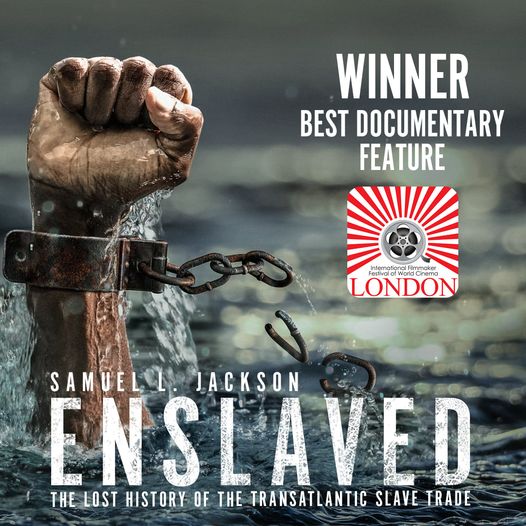 csommet's tweet photo. Après le @WCSFP et les @impactdocsaward, la série @EnslavedDoc continue sa course aux prix internationaux lors du @FilmFestInt de Londres !
Fier de la série #Esclaves préachetée et diffusée en décembre dernier par @histoiretv
#EnslavedDoc @SamuelLJackson @afuahirsch @SimchaJTV https://t.co/c2osUdM84v