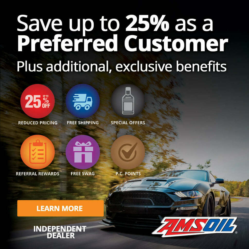 SyntheticMotors's tweet photo. Are you currently buying AMSOIL products and paying full retail?  Want to save up to 25% off the retail price?  Become a AMSOIL Preferred Customer today.  Let us know if you have any questions.

https://t.co/FCU9jtDxNm https://t.co/PGl59tFVXb