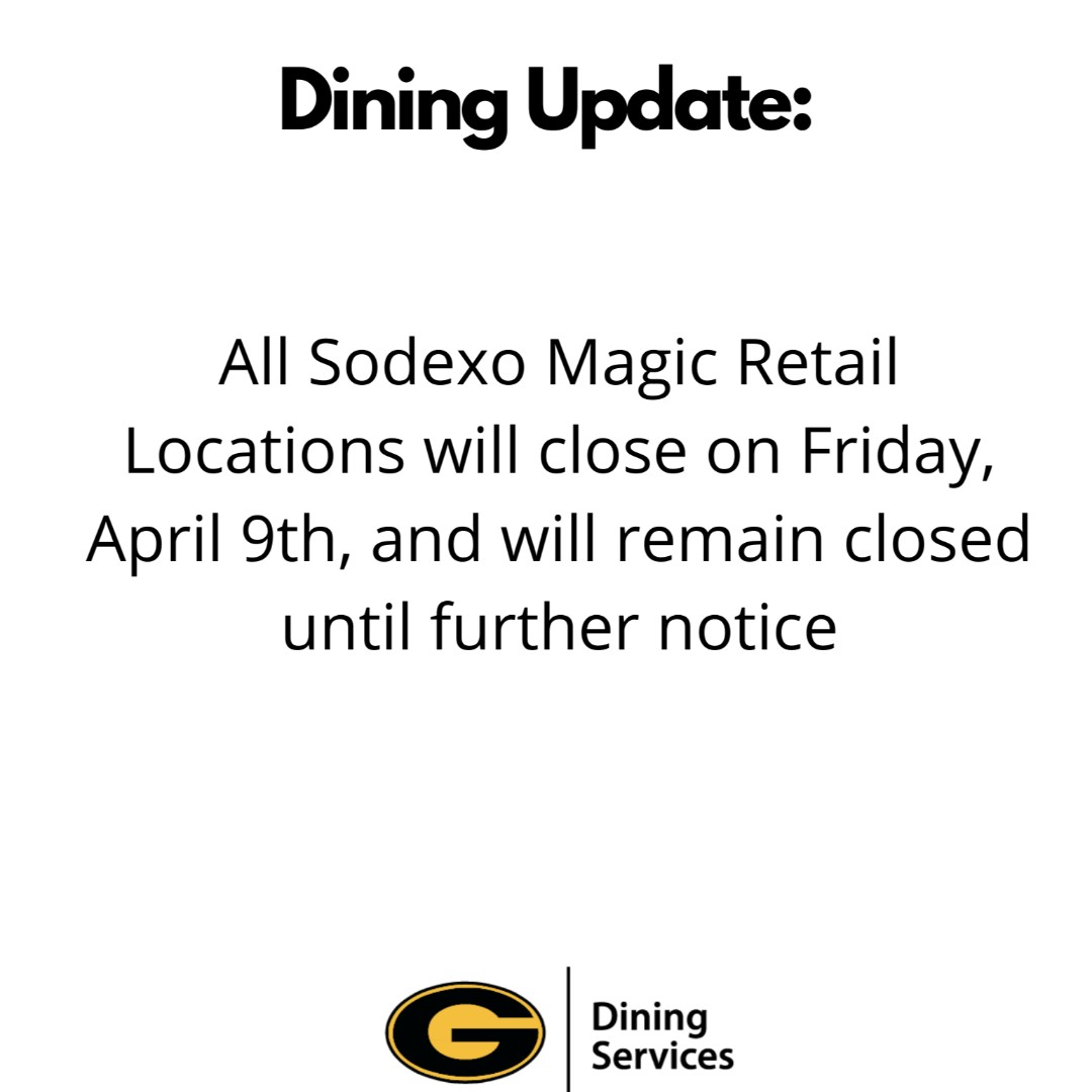 We will be closing The Tiger Express and the Steak n' Shake food truck on Friday, April 9th through the end of the semester.