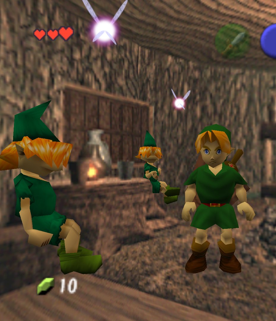 CRT Pixels 📺 on X: The Legend of Zelda: Ocarina of Time (1998, Nintendo) - N64 Nintendo Switch Online vs. N64 S-Video via Sony PVM-20L2MD Some people prefer the more high res