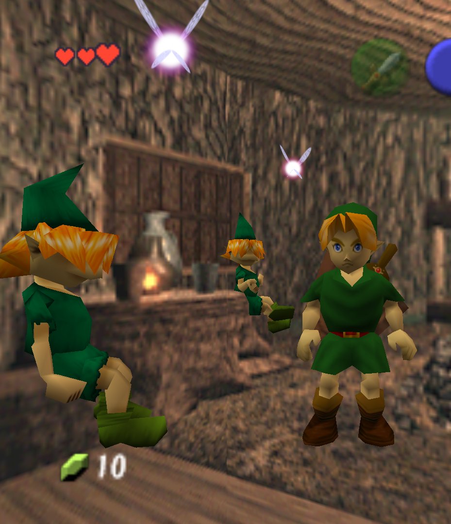 CRT Pixels 📺 on X: The Legend of Zelda: Ocarina of Time (1998, Nintendo)  - N64 Nintendo Switch Online vs. N64 S-Video via Sony PVM-20L2MD Some  people prefer the more high res