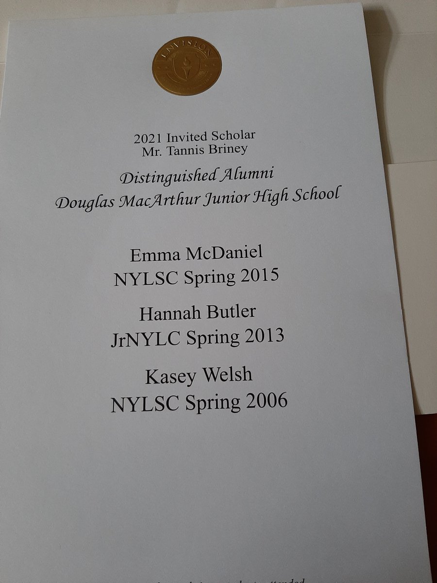 Jbrown12012's tweet photo. My son is an Honored Alumni at his junior high! This is a great honor for him. He's worked so hard! Please help us get him to this college program. Tweet and retreat, anything helps!! https://t.co/90NftXyWJ5