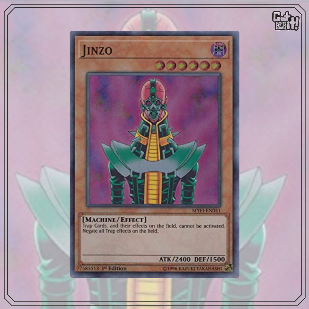 GotItCards's tweet photo. One of the most easily recognazible cards in the game, Jinzo's has been printed with different arts but the original one remains the most iconic!

#Jinzo #yugioh #yugiohtcg https://t.co/z5Ba5TyjYp